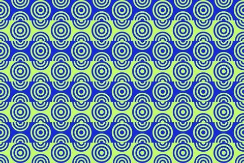 Circle Shapes Green Geometric Pattern Background 스톡 일러스트
