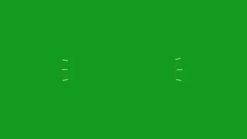 Circle shapes motion graphics with green screen background Stock Footage 138074381