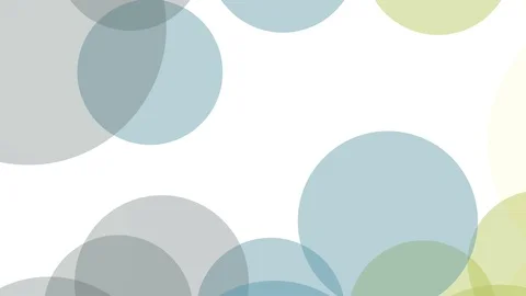 Circle shapes moving Stock Footage 96394438