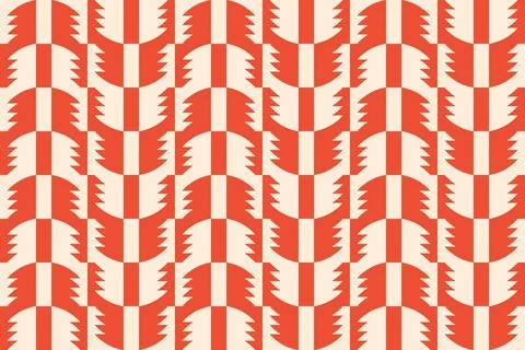 Circle Shapes Orange Geometric Pattern Background 스톡 일러스트
