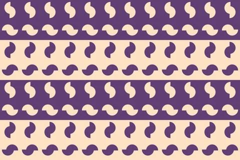 Circle Shapes Purple Geometric Pattern Background Illustrazione stock