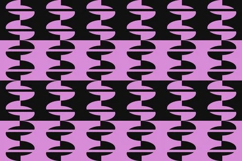 Circle Shapes Purple Geometric Pattern Background 스톡 일러스트