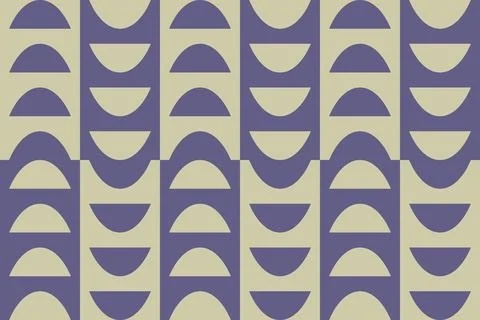 Circle Shapes Purple Geometric Pattern Background Stockillustratie