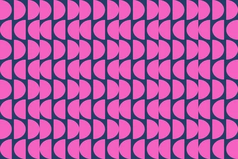 Circle Shapes Purple Geometric Pattern Background 스톡 일러스트