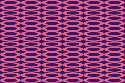 Circle Shapes Purple Geometric Pattern Background 库存插图