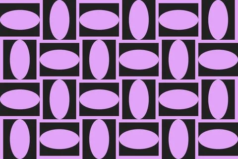 Circle Shapes Purple Geometric Pattern Background 스톡 일러스트