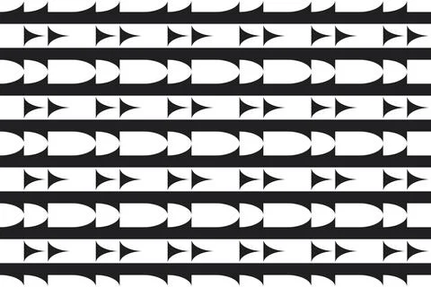 Circle Shapes White Geometric Pattern Background 스톡 일러스트