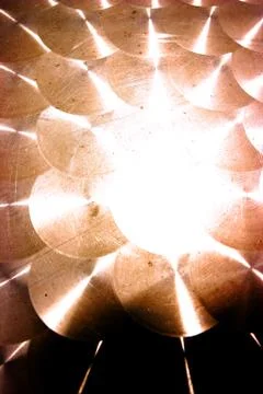 Circle Shine BG Stock Photos