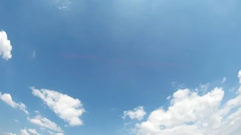 Circle sky. Video stock 91220532