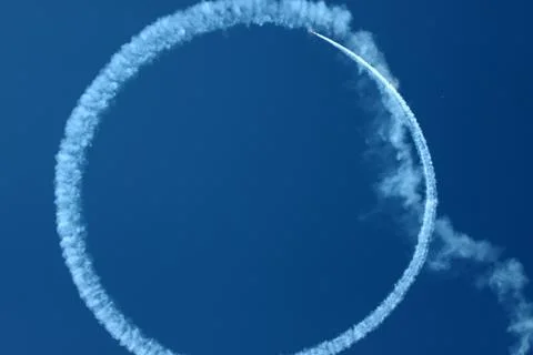 Circle in the sky Stock Photos