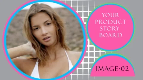 Circle slide show Stock After Effects