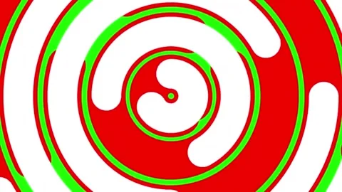 Circle Smooth Animation Transition Green Screen Video stock 303388243