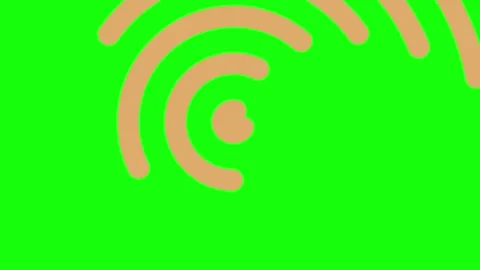 Circle Smooth Transition rotated On Green Screen Stock Footage 223883267