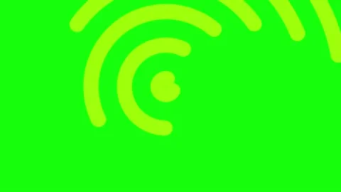 Circle Smooth Transition rotated On Green Screen Stock Footage 223885092