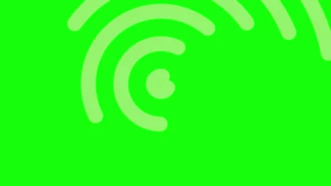 Circle Smooth Transition rotated On Green Screen Stock Footage 223886611