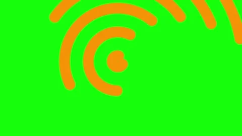 Circle Smooth Transition rotated On Green Screen Stock Footage 223887157