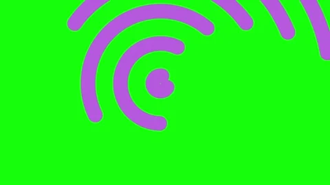 Circle Smooth Transition rotated On Green Screen Stock Footage 223890067