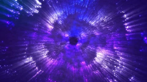 Circle space portal Stock-Footage 95781855