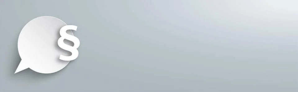 Circle Speech Bubble Paragraph Header Speech bubble with the white paragra... Foto stock