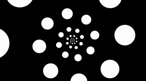 Circle spiral Stock Footage 18007582