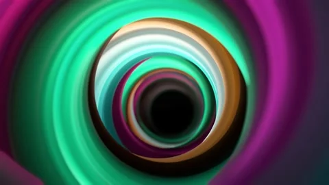 Circle spiral stripe colour background. Stock Footage 236641293