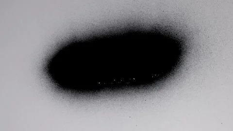 Circle Of Spray Paint Stock Footage 210109893
