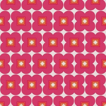 Circle square Illustrazione stock