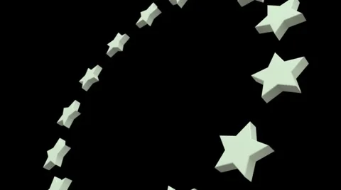 Circle Stars #4 Stock Footage 1103598