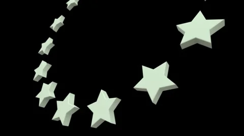 Circle Stars #5 Stock Footage 1103593