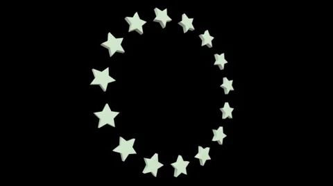 Circle Stars #6 Stock Footage 1103583