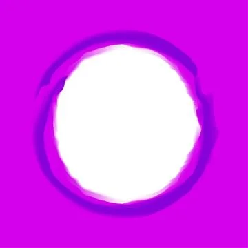 Circle stroke art line violet colors on purple background and white copy spac イラスト素材
