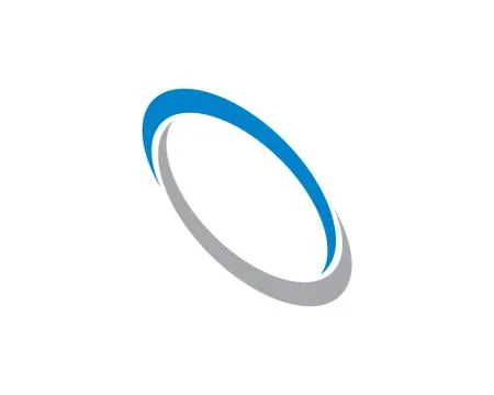 Circle symbol vector icon illustration Stock Illustration