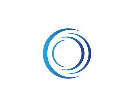 Circle symbol vector icon illustration Stock Illustration