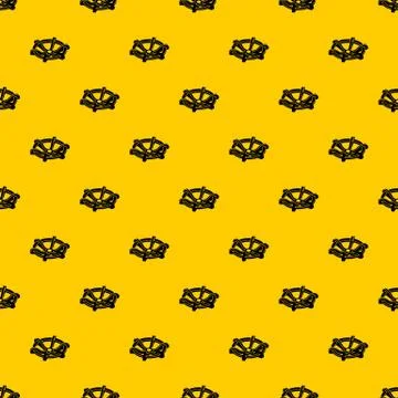 Circle tap gas pattern vector Stock Illustration