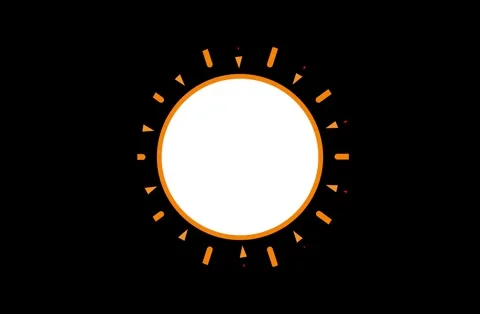 Circle Text Box Geometric Animation 스톡 동영상 331031934