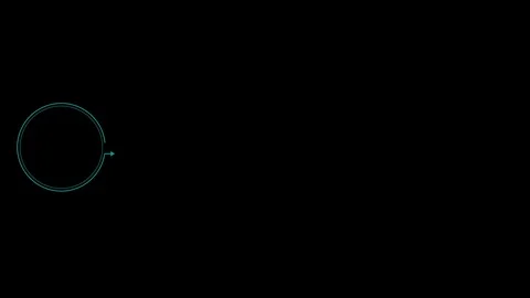 Circle timeline template. Stock Footage 130102655