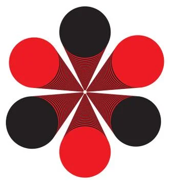 Circle Towers Illustrazione stock