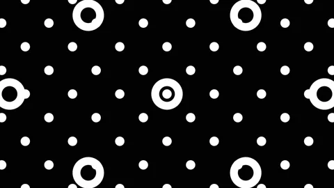 Circle Transition - Dot Pattern Layered Background Stock Footage 201499668