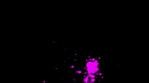 Circle Transition particles Purple Stock Footage 27445108