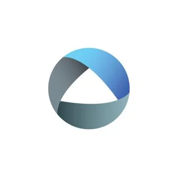 Circle triangle Stock Illustration