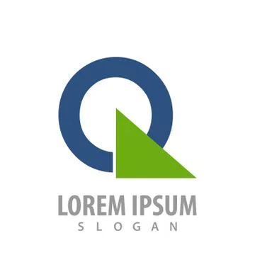 Circle triangle logo concept design. Symbol graphic template element vector Stock Illustration