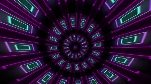 Circle Tunnel - HD Stock Footage 156662204