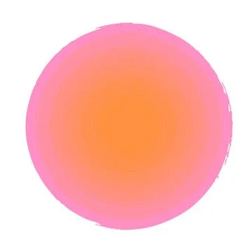 Circle vector background concentric circles in grunge style 库存插图