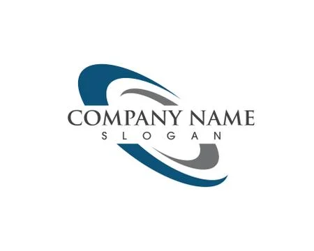 Circle vector illustration icon Logo Illustrazione stock