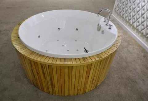 Circle washing basin Stock Photos