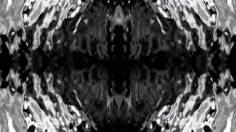 Circle Water Kaleidoscope Loop Texture Stock Footage 50771648