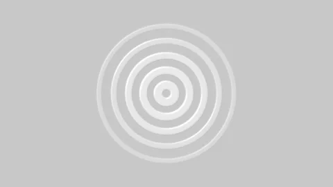 Circle wave lopping background Stock Footage 261690918