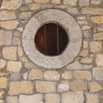 The circle window Stock Photos