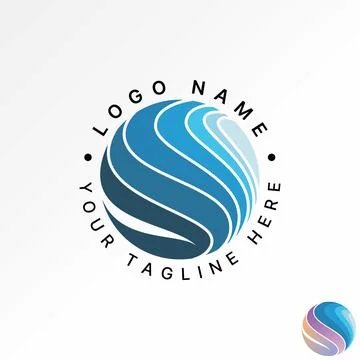 Circle world with motif pattern initial s font timeless ornament ancient idea Stock Illustration