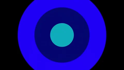 Circle Zoom Transition | Dynamic Shape Effect | Motion Graphic Stock Footage 321175873